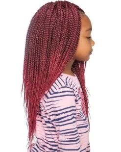 Mane Concept KR07 Kids Box Braid 12" Afri-Naptural Crochet Braid -Beauty and Company 0004468 kr07 kids box braid 12 side