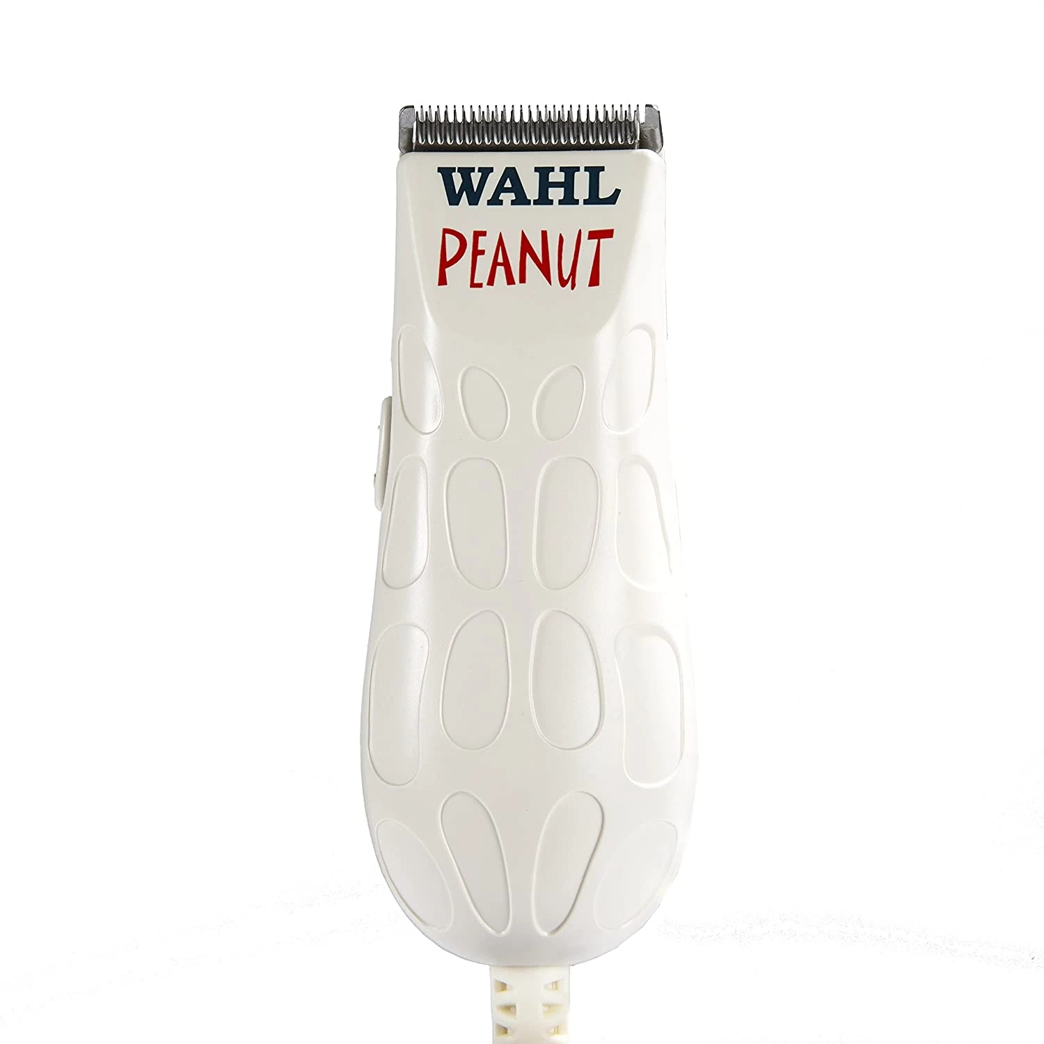 Wahl Peanut Miniature Size Clipper/Trimmer, White Wahl Peanut Miniature Size Clipper/Trimmer, White -Beauty and Company 043917865508