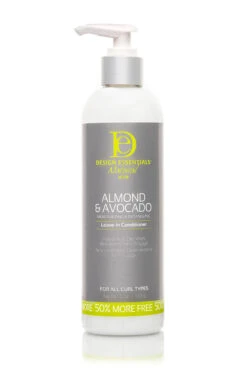 DESIGN NATURAL ALMOND & AVOCADO DETANGLING LEAVE-IN CONDITIONER 12OZ 12 OZ (DES00904 )