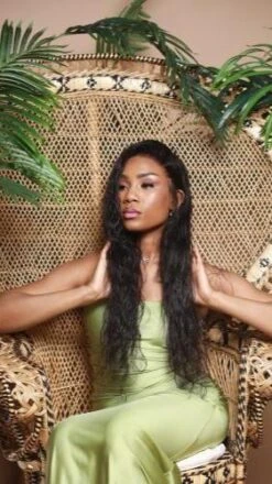 Hershe Pink 13x4 Body Wig