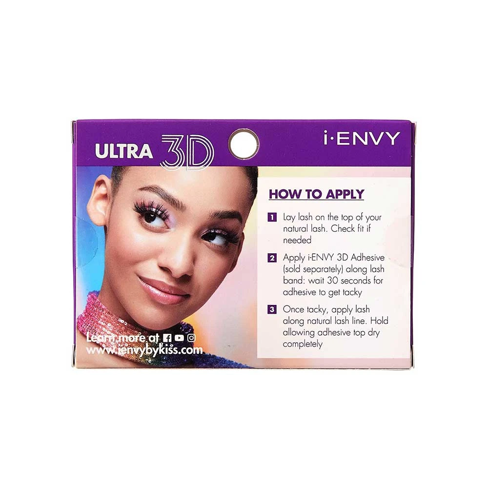 Kiss I Envy 3D Collection Natural 133 Eyelashes - KPEI133 Kiss I Envy 3D Collection Natural 133 Eyelashes - KPEI133 -Beauty and Company 40720a549e50eb31ada637fb0079e251