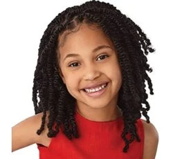 Outre X-Pression Lil Looks Wavy Bomb Twist 8" Synthetic Hair Crochet Braid -Beauty and Company 41Zi6WAiiGL