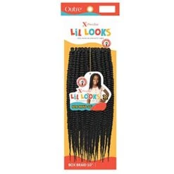 Outre X-Pression Lil Looks Box Braid 10" Synthetic Hair Crochet Braid