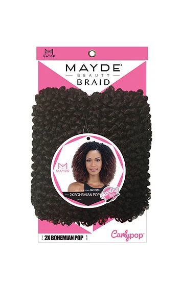 Mayde Beauty 2X Bohemian Pop Synthetic Hair Crochet Braid Mayde Beauty 2X Bohemian Pop Synthetic Hair Crochet Braid -Beauty and Company 42be90 795c4660c66b4f108f2caf5c35c8088b mv2