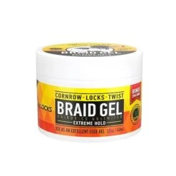 ALL DAY LOCKS & BRAID GEL (JAR) 5 OZ (ADA83721)
