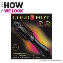 GH141 Gold N Hot DRYER & STYLER VOLUME 3 GH141 Gold N Hot DRYER & STYLER VOLUME -Beauty and Company 61KDkBK 35L. SL1200