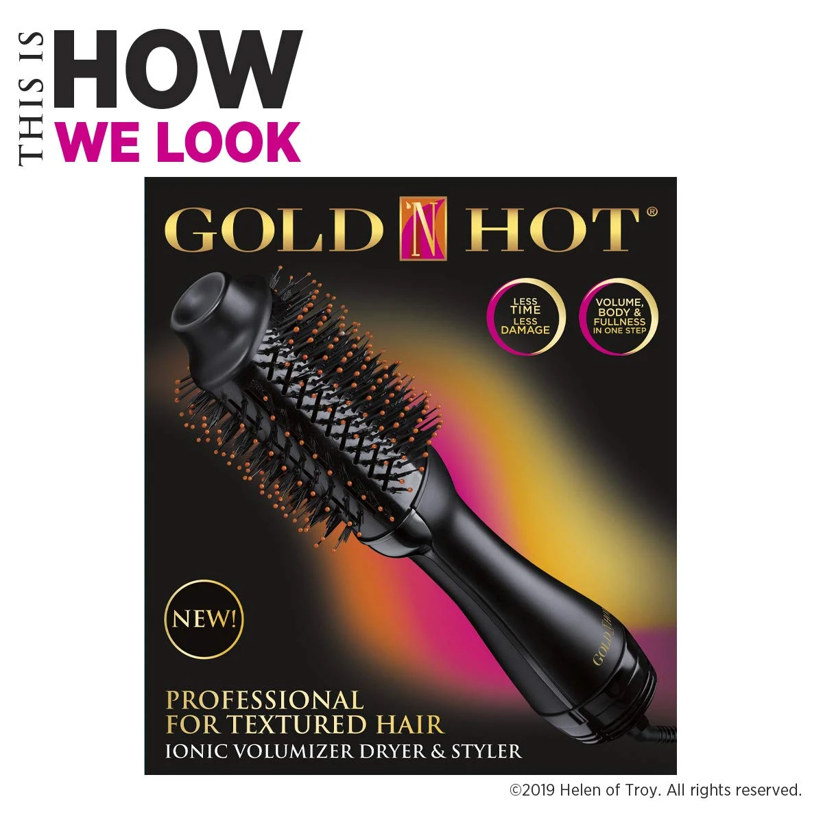 GH141 Gold N Hot DRYER & STYLER VOLUME GH141 Gold N Hot DRYER & STYLER VOLUME -Beauty and Company 61KDkBK 35L. SL1200
