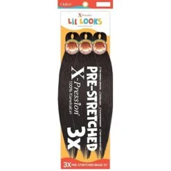 Outre X-Pression Lil Looks 3X Pre-Stretched 32″ Synthetic Hair Braid