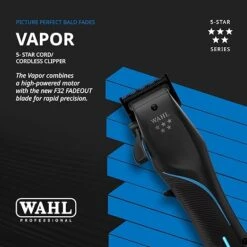 W6480 WAHL CLIPPER VAPOR  -Beauty and Company 71DpLk BZtL. SX522