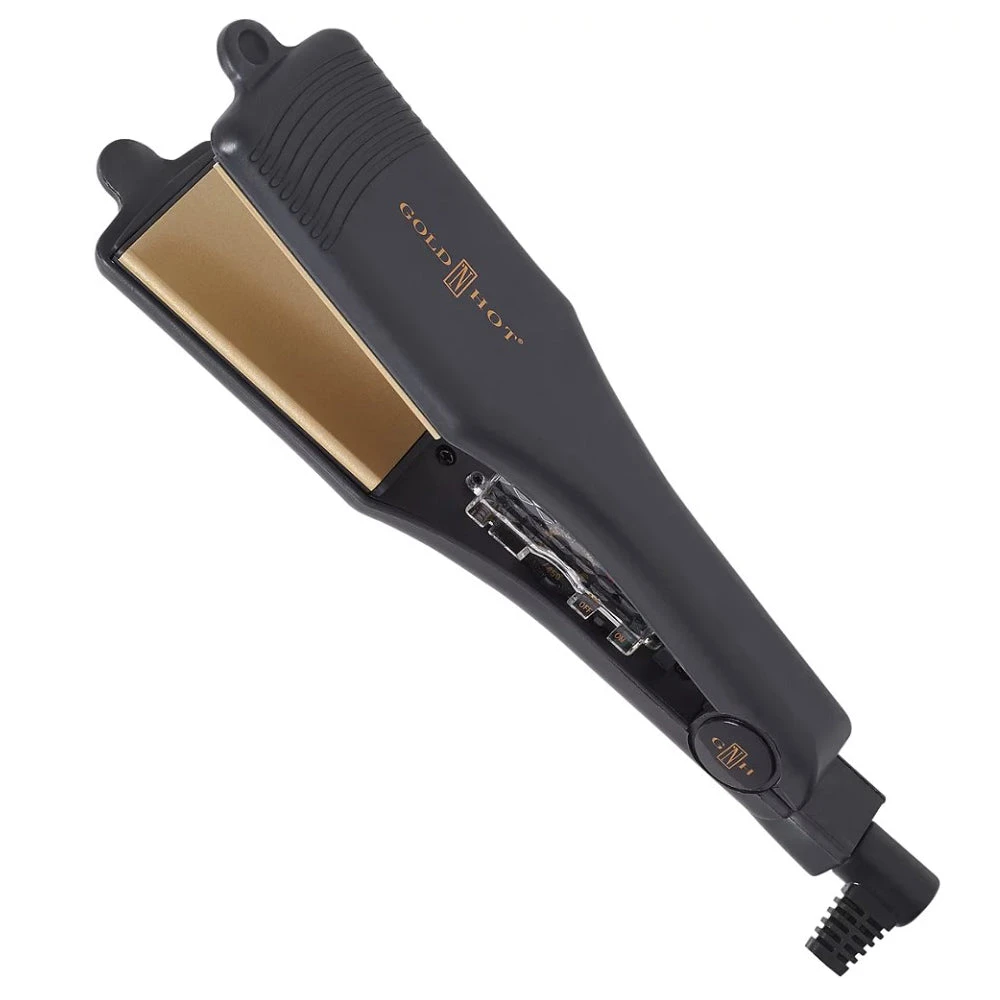 Gold N Hot 2 1/4" Professional Ceramic Flat Iron Gold N Hot 2 1/4" Professional Ceramic Flat Iron -Beauty and Company 810667012403 1