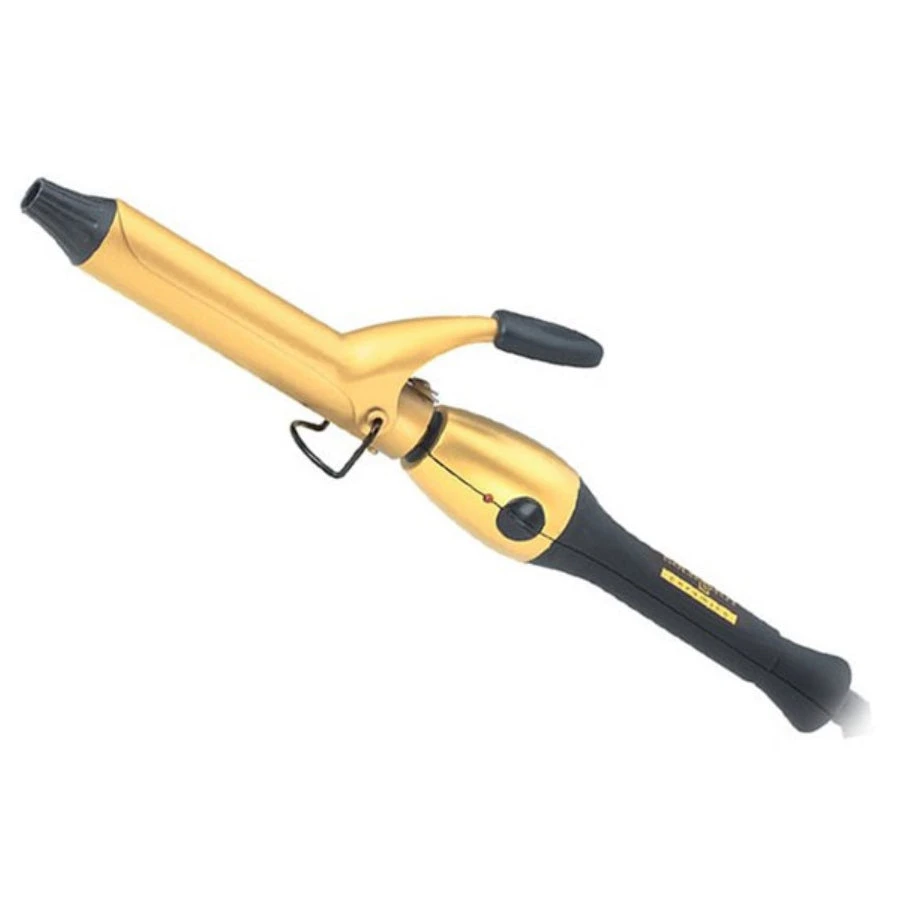 Gold N Hot 1" Professional Ceramic Spring Curling Iron Gold N Hot 1" Professional Ceramic Spring Curling Iron -Beauty and Company 810667012700 1