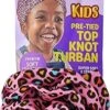 Kids Top Knot Turban Pink Leopard (HJ50) 1 Kids Top Knot Turban Pink Leopard (HJ50) -Beauty and Company 819TvKadJ2L. AC UY350