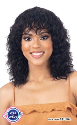 Mayde Beauty Bells Wave 100% Human Hair Wet & Wavy Wig