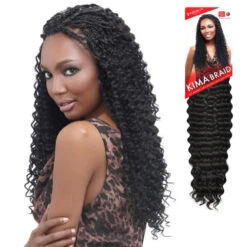 Harlem 125 Kima Brazilian Twist 20" Synthetic Hair Crochet Braid