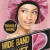 DREAM W-WIDE BAND BONNET SATIN TWINKLE (DRE073T)