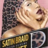 DREAM W-BRAID BONNET SATIN LEOPARD (DRE074L) -Beauty and Company DRE074L