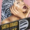 DREAM W-BRAID BONNET SATIN ZEBRA (DRE074Z) -Beauty and Company DRE074Z 1