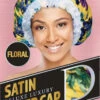 DREAM W-SLEEP CAP FLORAL SATIN ASST (DRE089) 2 DREAM W-SLEEP CAP FLORAL SATIN ASST (DRE089) -Beauty and Company DRE089