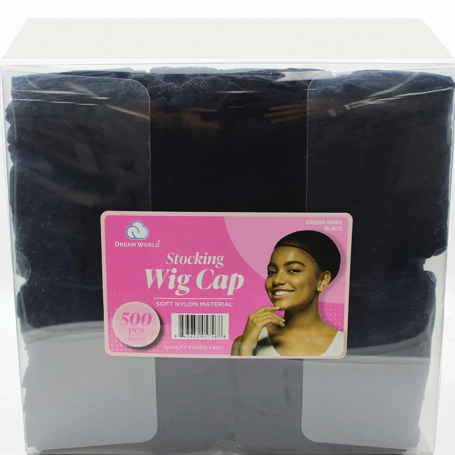 DREAM W-WIG CAP BULK 500/BX BLACK (DRE099-500BK) DREAM W-WIG CAP BULK 500/BX BLACK (DRE099-500BK) -Beauty and Company DRE099 500BK