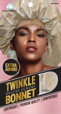 DREAM W-TWINKLE BONNET JUMBO G/GD (DRE136TGD)