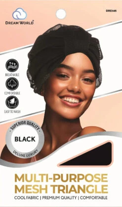 DREAM W-MESH TRIANGLE BLACK (DRE145)