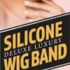 WOMEN'S SILICONE WIG BAND CLEAR (DRE172C)