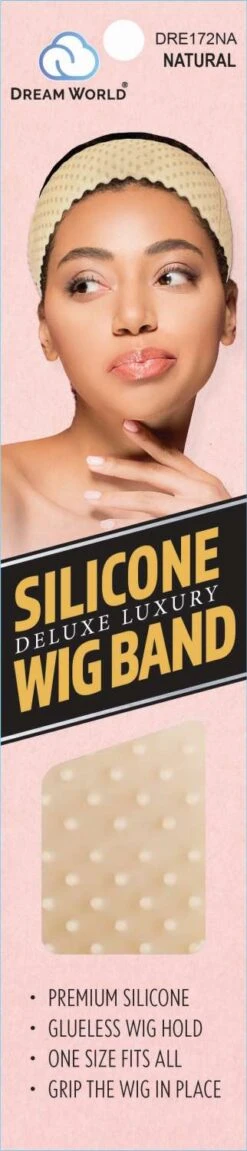 WOMEN'S SILICONE WIG BAND NATURAL (DRE172NA)