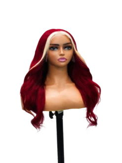 HERSHE COLORS 100% VIRGIN 13X4 RED/613