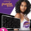 Outre Purple Pack Twist Jade Swirl Long 3PCS Human Hair Blend Weave -Beauty and Company HWPLTJS3 3
