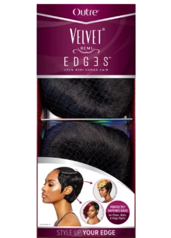 Outre Velvet Remi Edges Human Hair Weaves