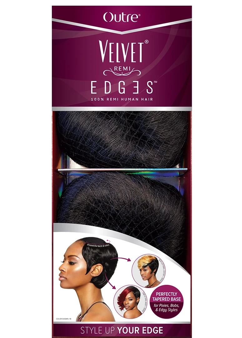 Outre Velvet Remi Edges Human Hair Weaves Outre Velvet Remi Edges Human Hair Weaves -Beauty and Company HWVTE 5