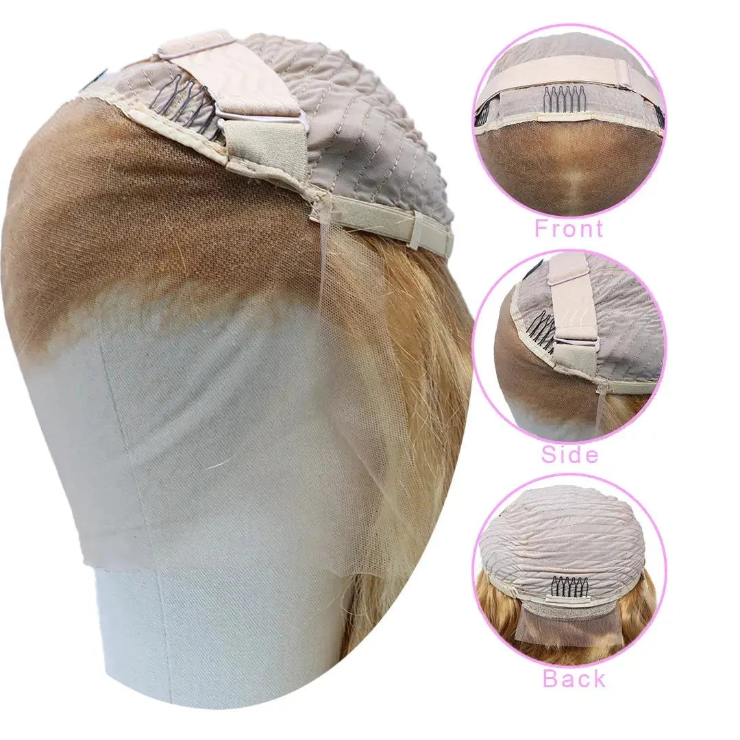 HERSHE HIGHLIGHTS 100% VIRGIN 13X4 P4/27 DWAVE HERSHE HIGHLIGHTS 100% VIRGIN 13X4 P4/27 DWAVE -Beauty and Company Human Hair CU 2tonelb f8d74ea6 1351 4cb0 8e0b 0e8184f5c266