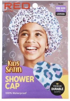 RED Kids Premium Shower Cap Leopard (HJ22)