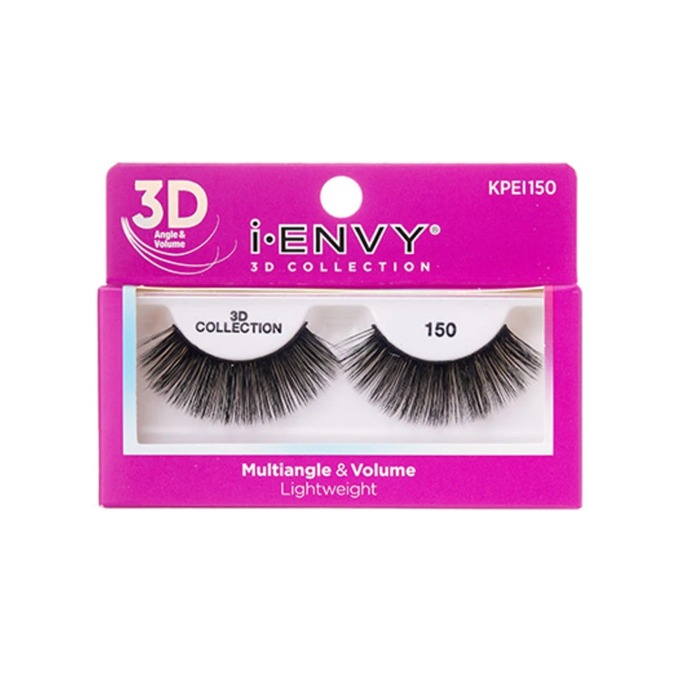 Kiss I Envy 3D Collection 150 Eyelashes - KPEI150 Kiss I Envy 3D Collection 150 Eyelashes - KPEI150 -Beauty and Company KissIEnvy3DCollection150Eyelashes KPEI150 1