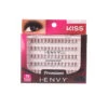 Kiss I Envy Individual Luxe Black Short Eyelashes - KPE01B