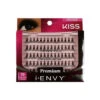 Kiss I Envy Individual Ultra Black Flare Long Eyelashes - KPE03UB -Beauty and Company KissIEnvyIndividualUltraBlackFlareLongEyelashes KPE03UB 1