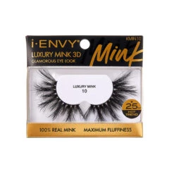 Kiss I Envy Luxury Mink 3D Eyelashes - KMIN10