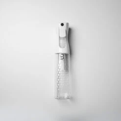 LEVEL 3 BEVELED SPRAY BOTTLE WHITE/CLEAR - (LSB001-2C)