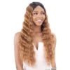 Model Model Lace To Lace Triple Barrel Curl-020 5" Synthetic Hair Lace Part Wig