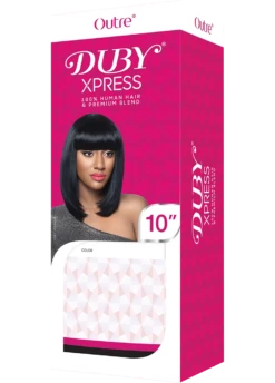 Outre Duby Xpress 100% Human Hair Blend Weaves 10 Outre Duby Xpress 100% Human Hair Blend Weaves -Beauty and Company PK Duby Xpress HWMDU10