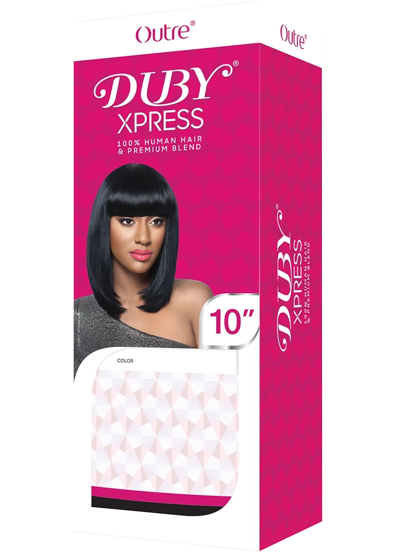 Outre Duby Xpress 100% Human Hair Blend Weaves Outre Duby Xpress 100% Human Hair Blend Weaves -Beauty and Company PK Duby Xpress HWMDU10