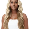 Outre LACE FRONT WIG SLEEKLAY PART JOANNA HAND-TIED LACE 2 Outre LACE FRONT WIG SLEEKLAY PART JOANNA HAND-TIED LACE -Beauty and Company QLSLP Joanna DR4 BL Sandy Blonde Main