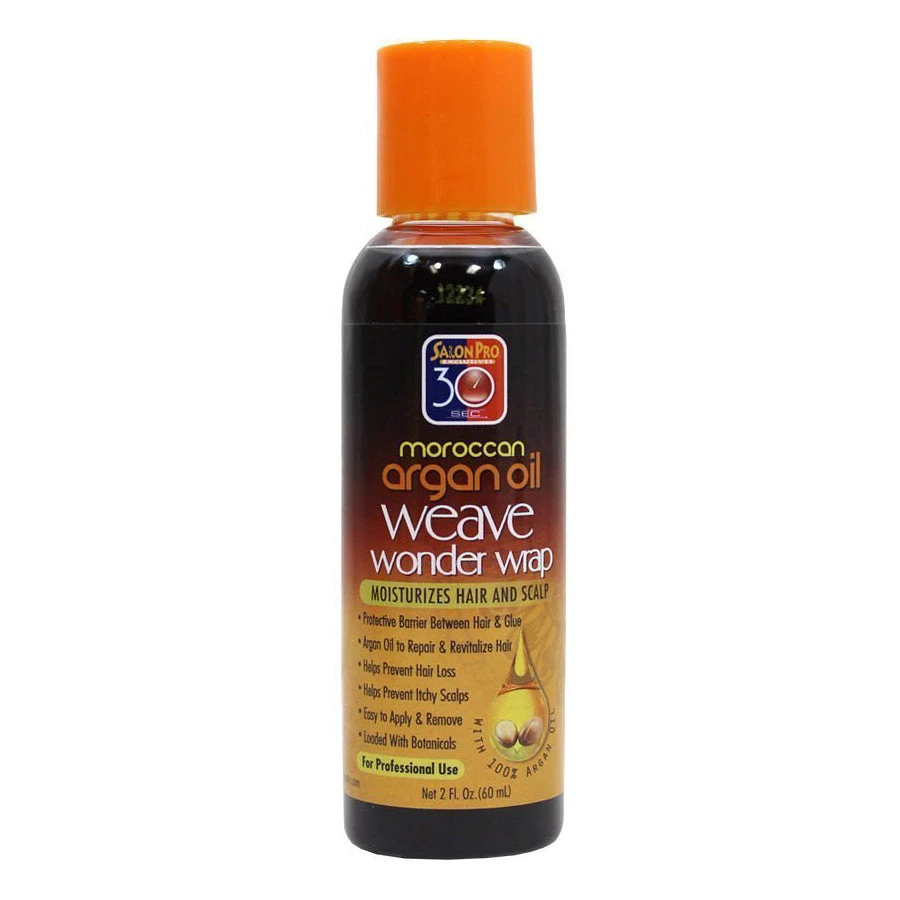 Salon Pro 30 Sec Moroccan Argan Oil Black Weave Wonder Wrap, 2oz Salon Pro 30 Sec Moroccan Argan Oil Black Weave Wonder Wrap, 2oz -Beauty and Company SalonPro30SecMoroccanArganOilBlackWeaveWonderWrap 2oz 1