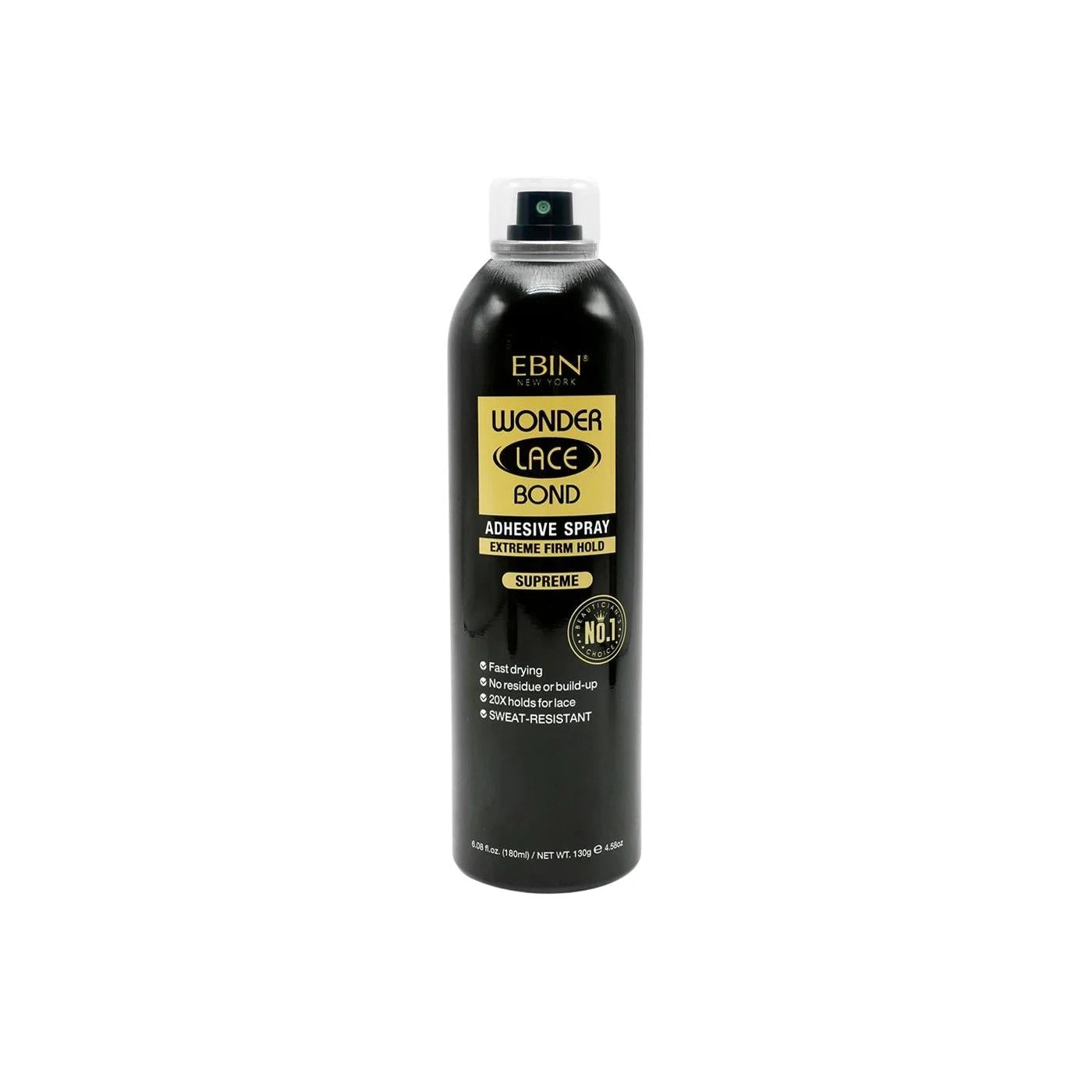 Ebin New York Wonder Bond Spray Black Extreme Firm Supreme, 6.08oz Ebin New York Wonder Bond Spray Black Extreme Firm Supreme, 6.08oz -Beauty and Company Untitleddesign 6