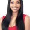 Model Model Haute Straight 24 100% Human Hair HD Lace Front Wig -Beauty and Company WQS24 00