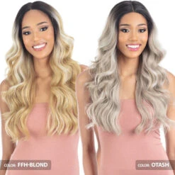 MAYDE VANILLA MOCHA HUMAN HAIR BLND LF WIG -Beauty and Company YWJVANL4