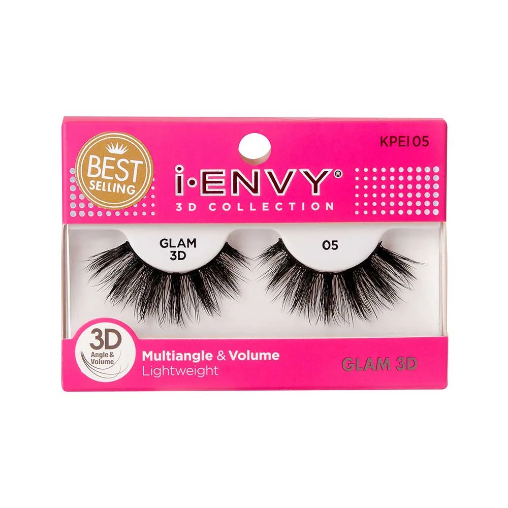 Kiss I Envy Iconic Collection Glam 3D 05 Eyelashes - KPEI05 Kiss I Envy Iconic Collection Glam 3D 05 Eyelashes - KPEI05 -Beauty and Company bdd7503a6feedca86dc866e267f27e59