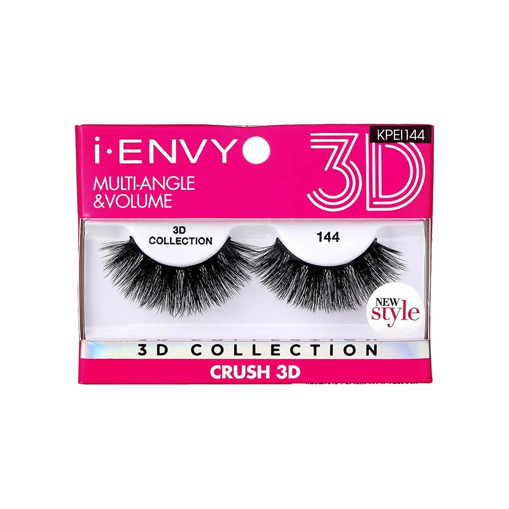 Kiss I Envy 3D Collection 144 Eyelashes - KPEI144 Kiss I Envy 3D Collection 144 Eyelashes - KPEI144 -Beauty and Company f76daee79b4ccdc5179da041e064b7c6