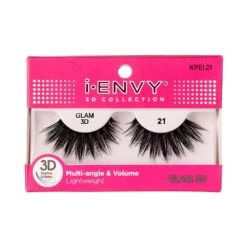 Kiss I Envy Glam 3D Collection 21 Eyelashes - KPEI21