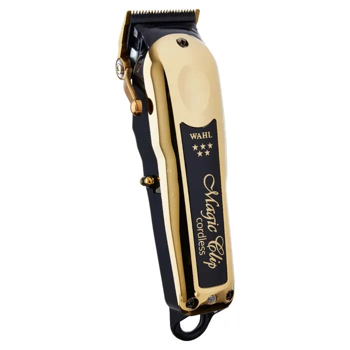 WAHL 5 STAR MAGIC CLIP CORDLESS GOLD CLIPPER WAHL 5 STAR MAGIC CLIP CORDLESS GOLD CLIPPER -Beauty and Company goldmagicclip hero 3000x3000 min